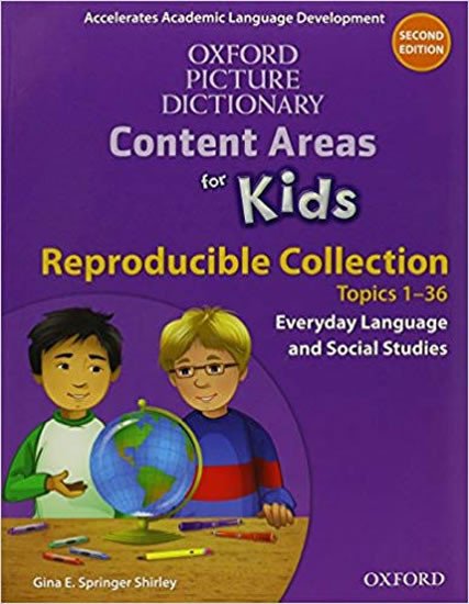 Kniha Oxford Picture Dictionary Content Areas for Kids: Reproducibles Collection Kate Kinsella