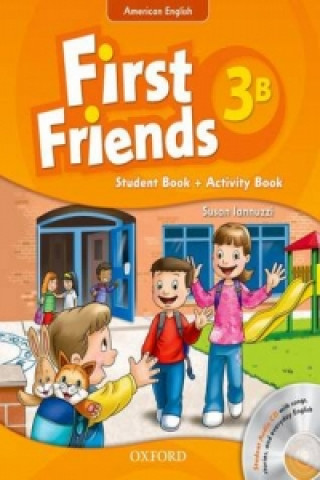 Książka First Friends (American English): 3: Student Book/Workbook B and Audio CD Pack collegium