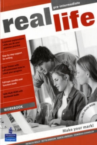 Книга Real Life Global Pre-Intermediate Workbook & Multi-ROM Pack Patricia Reilly