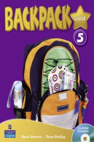 Książka Backpack Gold 5 SBk & CD Rom N/E Pk Diane Pinkley