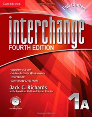 Kniha Interchange Level 1 Full Contact A with Self-study DVD-ROM Jack C. Richards