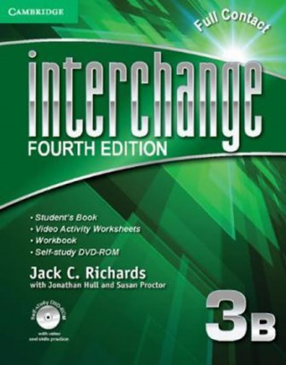 Kniha Interchange Level 3 Full Contact B with Self-study DVD-ROM Jack C. Richards