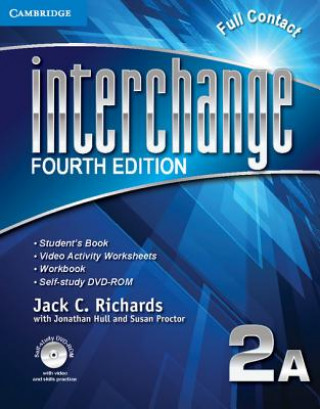 Knjiga Interchange Level 2 Full Contact A with Self-study DVD-ROM Jack C. Richards