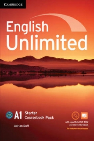 Kniha English Unlimited Starter Coursebook with e-Portfolio and Online Workbook Pack Adrian Doff
