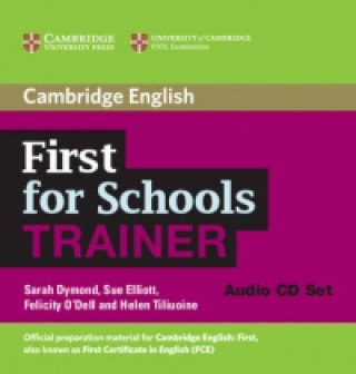Hanganyagok First for Schools Trainer Audio CDs Sarah Dymond