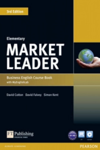 Kniha Market Leader 3rd Edition Elementary Coursebook with DVD-ROM and MyEnglishLab Student online access code Pack David Cotton