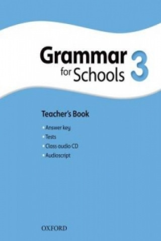 Könyv Oxford Grammar for Schools: 3: Teacher's Book and Audio CD Pack Rachel Godfrey