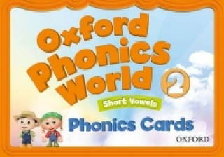 Materiale tipărite Oxford Phonics World: Level 2: Phonics Cards Christine Hartzler