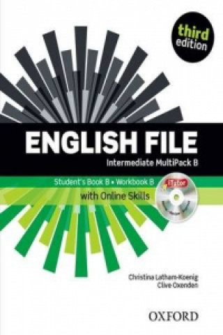 Книга English File third edition: Intermediate: MultiPACK B with Oxford Online Skills Latham-Koenig Christina; Oxenden Clive