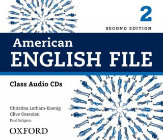 Hanganyagok American English File: Level 2: Class Audio CDs Clive Oxenden