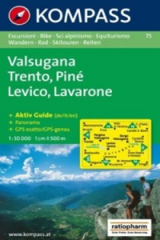 Buch TRENTO-LÉVICO 1:50 000 