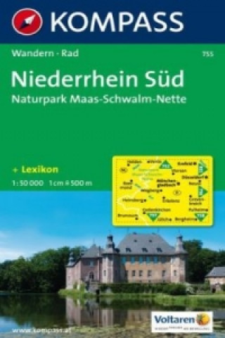 Materiale tipărite Niederrhein Süd 755 / 1:50T NKOM 