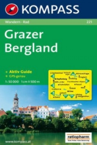 Book GRAZER BERGLAND 1:50 000 