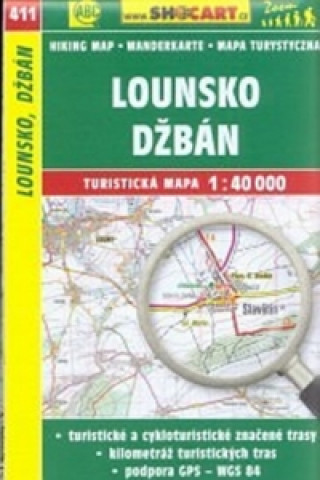 Nyomtatványok Lounsko, Džbán 1:40 000 