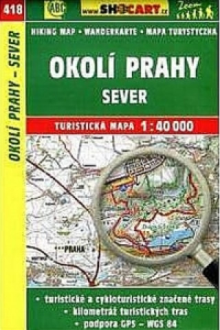 Materiale tipărite Okolí Prahy - sever 1:40 000 