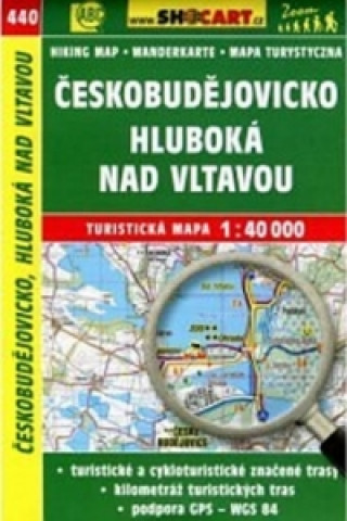 Materiale tipărite Českobudějovicko, Hluboká nad Vltavou 1:40 000 