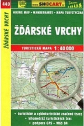 Materiale tipărite Žďárské vrchy 1:40 000 