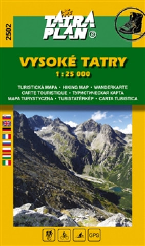 Książka TM Vysoké Tatry 1:25 000 collegium