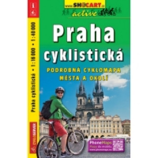 Nyomtatványok Praha cyklistická 1:18 000/1:40 000 