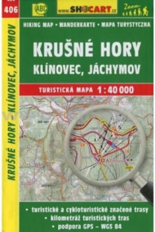 Materiale tipărite Krušné hory Klínovec, Jáchymov 1:40 000 