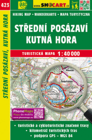 Drucksachen Střední Posázaví, Kutná Hora 1:40 000 