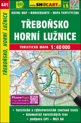 Nyomtatványok Třeboňsko Horní Lužice 1:40 000 