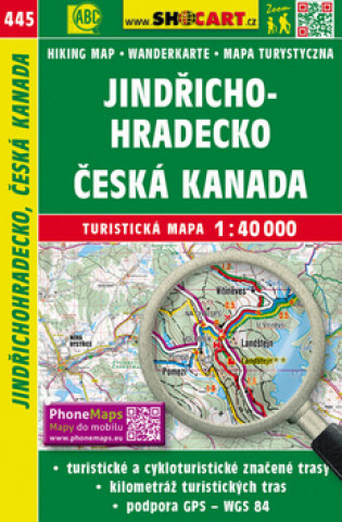 Materiale tipărite Jindřichohradecko, Česká Kanada 1:40 000 