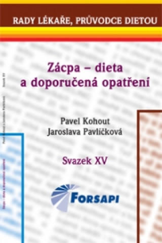 Könyv Zácpa – dieta a doporučená opatření Pavel Kohout