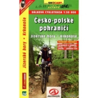 Carte Česko - polské pohraničí, Jizerské h. / Krkonoše - cyklotrasa 