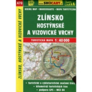 Materiale tipărite Zlínsko, Hostýnské a Vizovické vrchy 1:40 000 