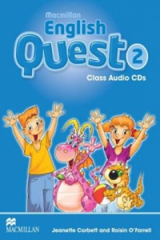 Hanganyagok Macmillan English Quest Level 2 Class Audio CDx3 Jeanette Corbett