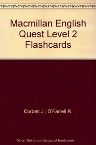 Materiale tipărite Macmillan English Quest Level 2 Flashcards Corbett J.; O'Farrell R.