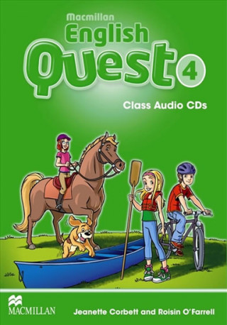 Аудио Macmillan English Quest Level 4 Class Audio CD Jeanette Corbett