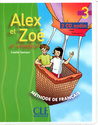 Kniha Alex et Zoé:: 3 CD audio classe 