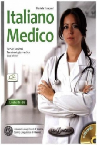 Carte Italiano medico + CD audio Forapani Daniela