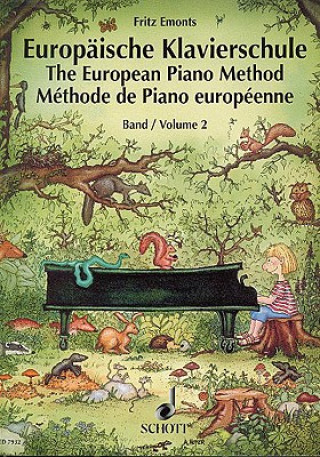 Kniha EUROPEAN PIANO METHOD BAND 2 Fritz Emonts