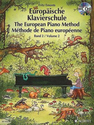 Materiale tipărite EUROPEAN PIANO METHOD BAND 2 Fritz Emonts