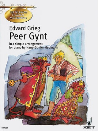 Книга Peer Gynt in a simple arrangement for piano by Hans-Gunter Heumann Edvard Grieg