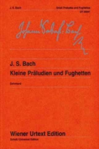 Carte Kleine Praludien und Fughetten J. S. Bach