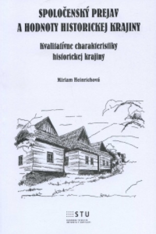 Kniha Spoločenský prejav a hodnoty historickej krajiny Miriam Heinrichová