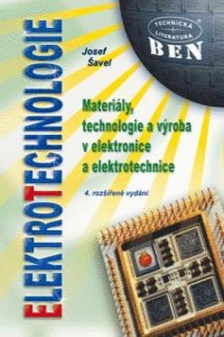 Kniha Elektrotechnologie Josef Šavel