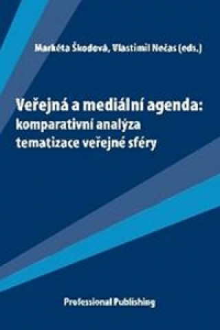 Kniha Veřejná a mediální agenda: komparativní analýza tematizace veřejné sféry Markéta Škodová