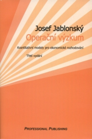 Carte Operační výzkum Josef Jablonský