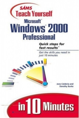 Kniha Windows 2000 Professional za 10 minut Jane Calabria