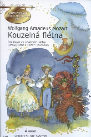 Kniha Kouzelná flétna Wolfgang Amadeus Mozart