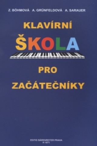 Book Klavírní škola pro začátečníky Alois Sarauer