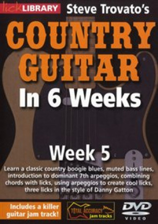 Książka Steve Trovatos Country Guitar 6 Wks 5 