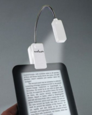 Hra/Hračka E-Booklight - LED Leselampe - Weiß - für Bücher und E-Reader 