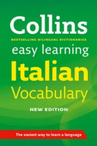 Könyv Easy Learning Italian Vocabulary Collins Dictionaries