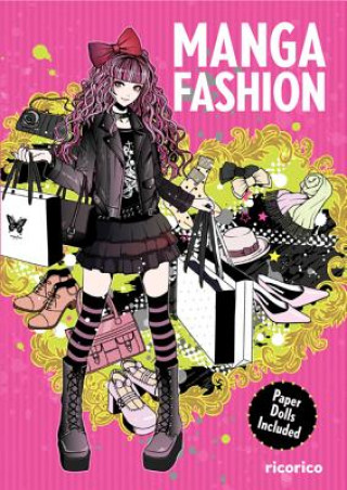 Kniha Manga Fashion with Paper Dolls ricorico